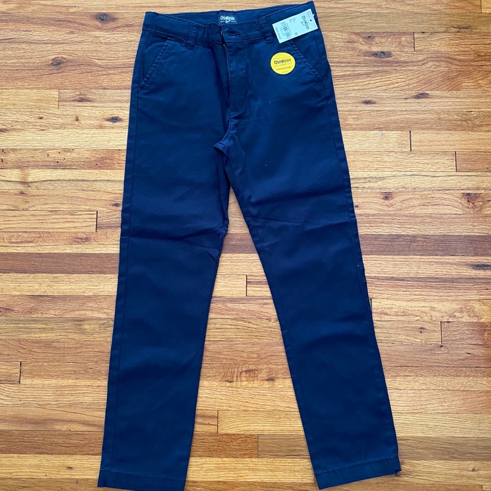 NWT Boys size 10 blue chinos OshKosh